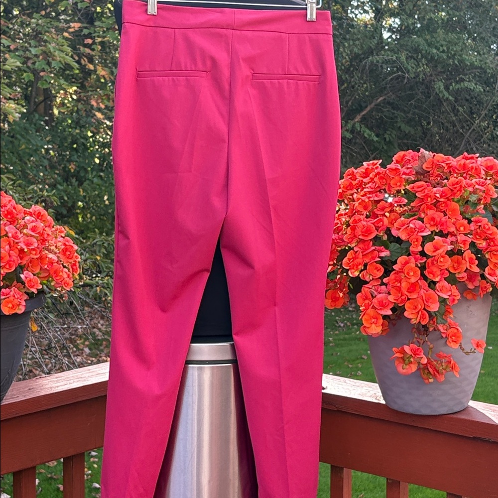 Zara Fuchsia Trousers-NWT - Picture 4 of 14